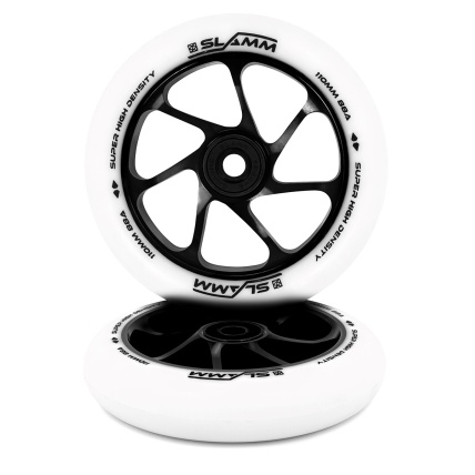 Slamm Wheel Team 110mm White/Black